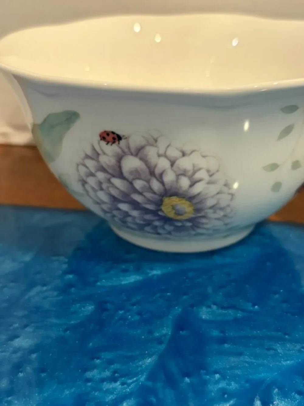 Set of 4 Lenox Butterfly Meadow Rice Dessert Berry Bowls